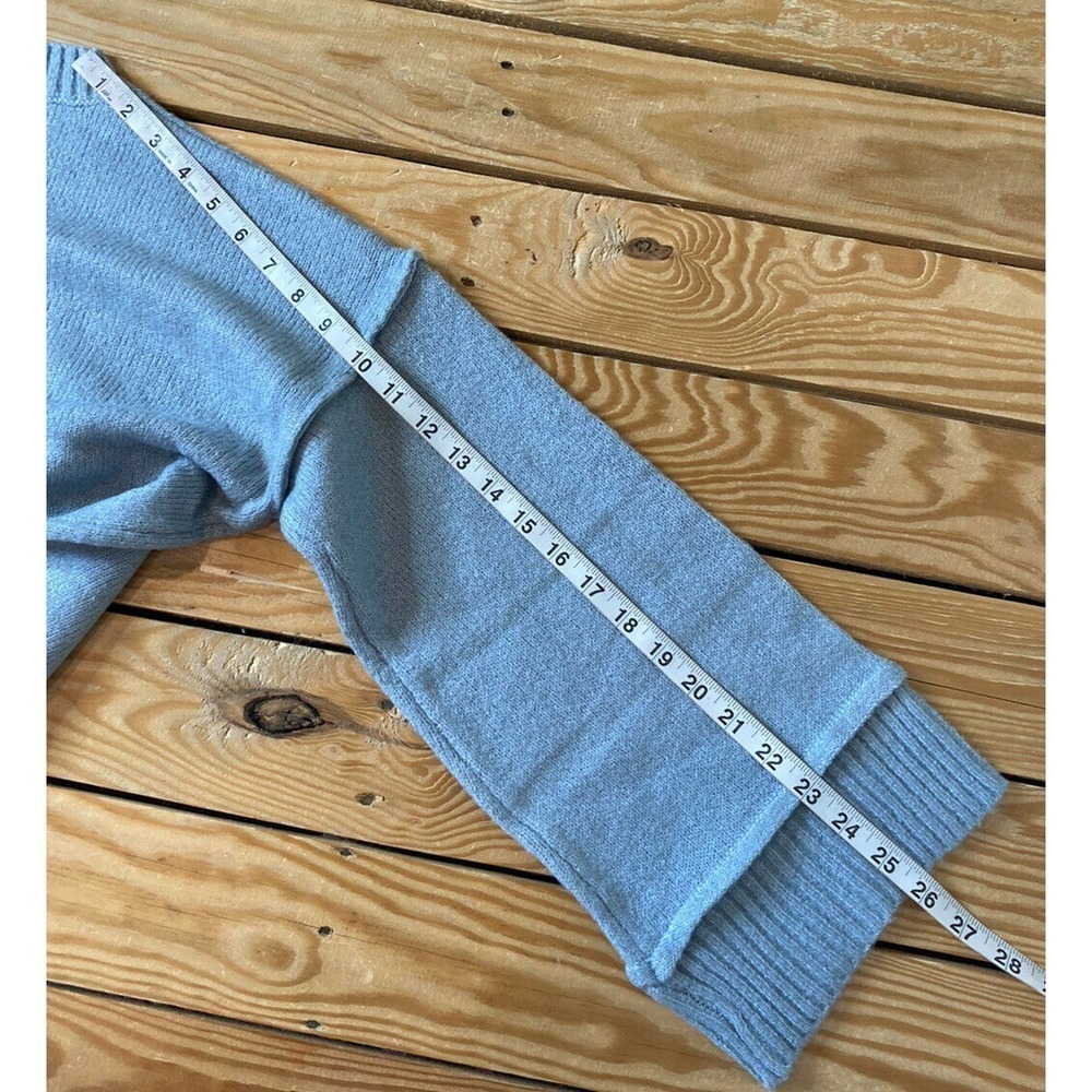 NEW Double Zero Sweater Size Medium Women’s Grey Wide Sleeve - Picture 6 of 7